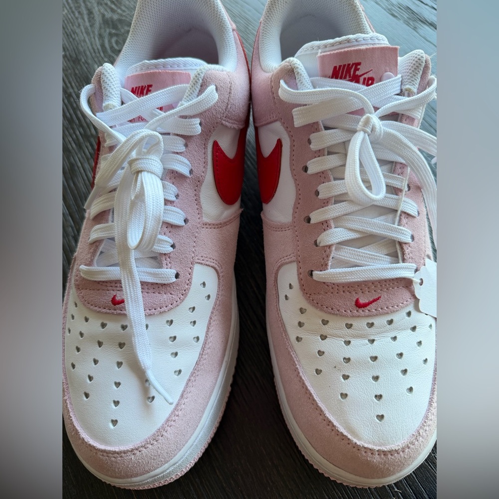 Nike Air Force 1 ‘07 QS Valentine’s Day Love men’s 10.5 - Picture 3 of 11